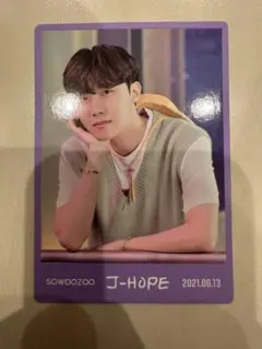 BTS ホビ　ミニフォト　ソウジュ　トレカ　j-hope カード