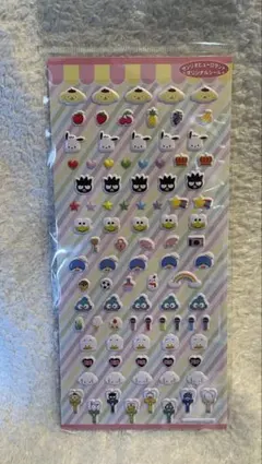 匿名配送 サンリオキャラクターズ ピューロランドオリジナル ぷくぷくデコシール