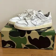 A BATHING APE BAPE STA ローカット スニーカー ホワイト