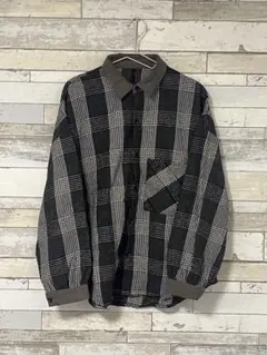 オーバーサイズネルシャツ ブラック・ホワイト・グレー