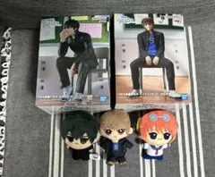 3年Z組銀八先生 デスクフィギュア ぬいぐるみ セット