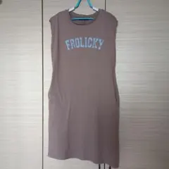 レピピアルマリオ　ベージュ　ワンピース　Lサイズ