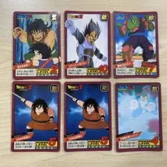 ドラゴンボールZ カードダス 1991年製 6枚セット バンダイ ②