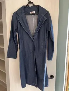 デニムロングコート