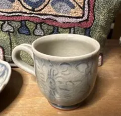 イムサエムさんの大皿、コ-ヒ-カップ、ソ-サ−、小皿2点 イムサエムさんの大皿、コ-ヒ-カップ、ソ-サ−、小皿2点