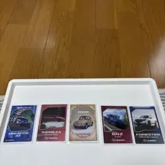 SUBARU コレクションカード5枚セット