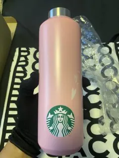【新品未使用】Starbucks ステンレスボトルピンク591ml