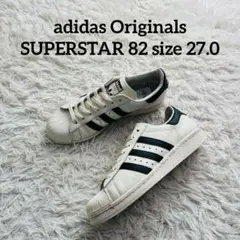adidas Originals SUPERSTAR 82 白黒 27.0