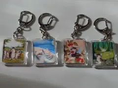 わちふぃーるど ダヤン アクリルキーホルダー 4개 세트