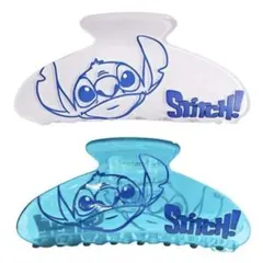 【即日発送】【ディズニー】スティッチ ヘアクリップ 2個セット