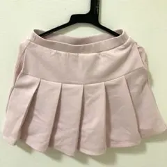 UNIQLOキッズ160 ピンクプリーツスコート