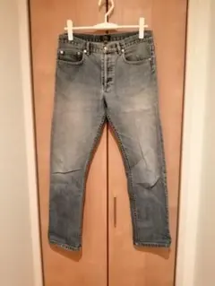A.P.C.アーペーセー ライトブルー ストレートデニム Gパン　 30 色落ち