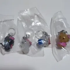 ハローキティ めじるしアクセサリー 4個セット