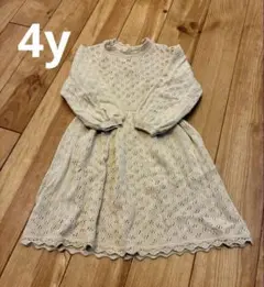 bebe organic ベベオーガニック　ワンピース　4y
