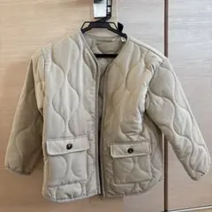 devirock キルティングジャケット 130cm ベージュ