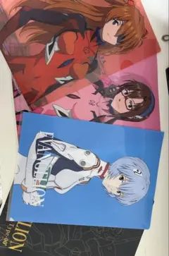 エヴァンゲリオン クリアファイル 4枚セット