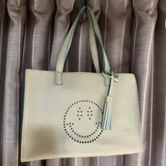 BEAMS HEART スマイリー シュリンクレザー調バッグのサムネイル