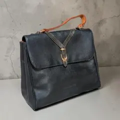 EMILIO PUCCI　レザーハンドバッグ　ブラックのサムネイル