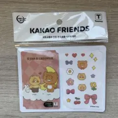 KAKAO FRIENDS Tmoney 카드 라이언 & 춘식