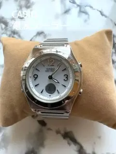 【CASIO】カシオ腕時計wave ceptor 電波ソーラー 正常稼働
