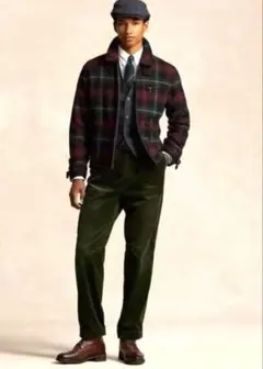 POLO RALPH LAURENコーデュロイ ズボン　オリーブ