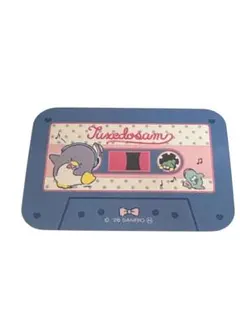 Sanrio タキシードサム カセットテープ型ステッカー