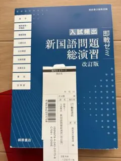 桐原書店 新国語問題総演習 改訂版※外装カバーなし※書き込みなし※赤シート付き