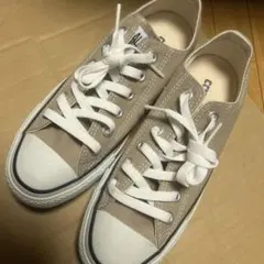 CONVERSE ALL STAR ベージュ ローカット スニーカー