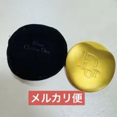 Christian Dior コンパクトミラー　ゴールドミラー 専用ケース付き