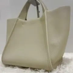 極美品✨トゥモローランド トートバッグ レザー A4可 ブルー系 - メルカリ
