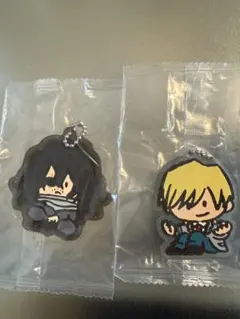 ヒロアカ　僕のヒーローアカデミアカプセルラバーマスコット　相澤、物間2個セット