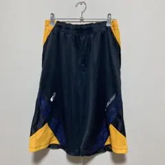 ASICS GELBURST バスケットボール パンツ 黒 黄色