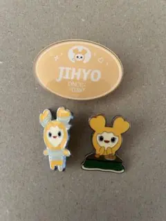 twiceジヒョ バッチセット3点!!!