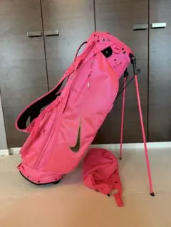 ナイキ ゴルフ バッグ キャディーバック ラウンド 練習 ピンク