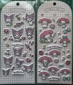 Kuromi & My Melody シールセット