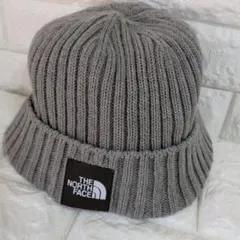 THE NORTH FACE カプッチョリッドニット帽ミックスグレー　フリー