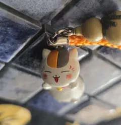 にゃんこ先生　とっくり　ストラップ　キーホルダー　夏目友人帳