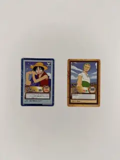 ワンピース トレーディングカード ルフィ　ゾロ