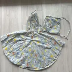 kukka hippo レインポンチョ