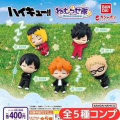 ハイキュー!! ねむらせ隊 全5種 コンプ⑳