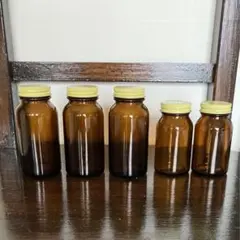 薬瓶　5個セット　空き瓶