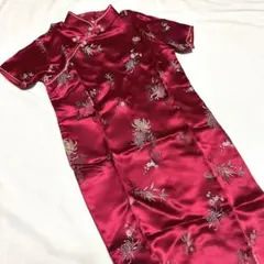 【未使用】キッズ110〜120 チャイナドレス