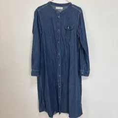 デニムロングシャツ　L size