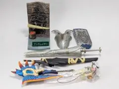 モンスターハンター　狩猟道具収集生活　4個セット　レア 2025年最新】狩猟道具収集生活 モンスターハンターの人気