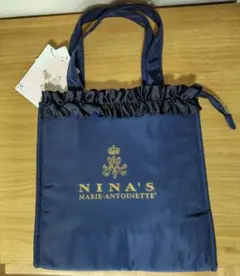 ☆月末セール　人気色　青木美沙子　ニナス保冷バッグ　ネイビー　しまむら　新品
