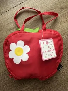 新品！swimmer スイマー　エコバッグ　トート　りんご　リンゴ　当時物