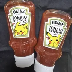 ハインツ トマトケチャップ ポケモン ピカチュウ 限定 460g 2本セットのサムネイル