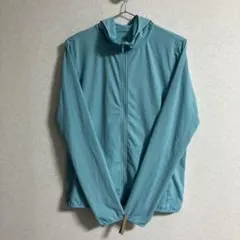 美品☆ユニクロ エアリズム UVカットメッシュパーカー 長袖 サイズL