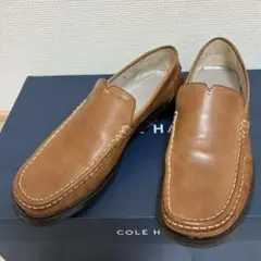 COLE HAAN コールハーン ローファー キャメル　レザー 23.0cmのサムネイル