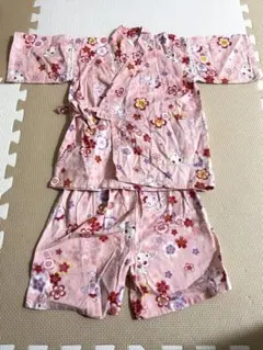 Sanrio 甚平 ピンク 桜柄　ジュエルペット